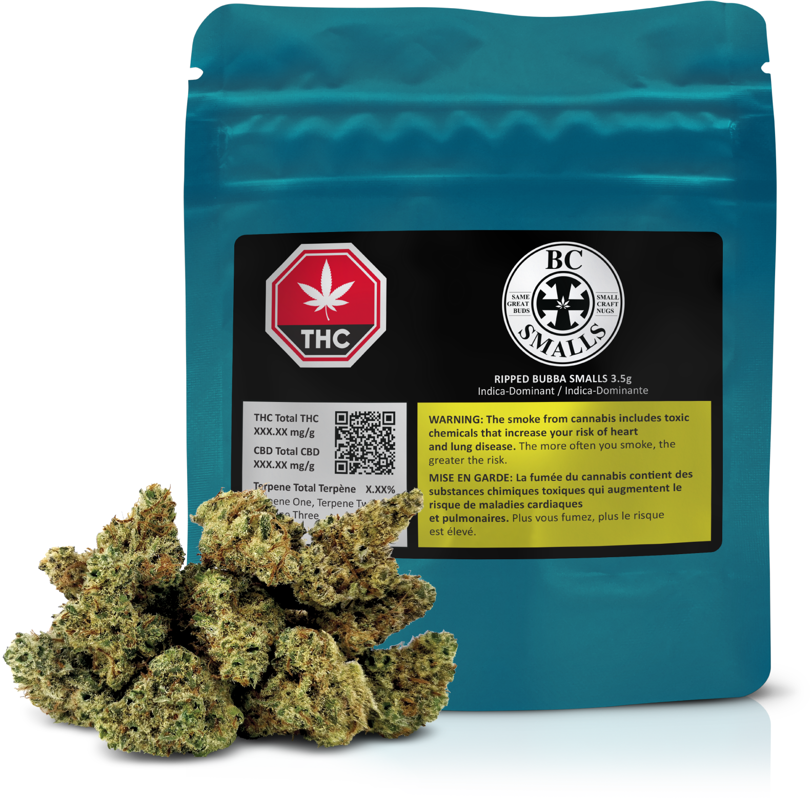 Ripped Bubba Smalls 3.5g – DEALR Cannabis