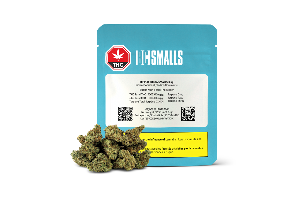 Ripped Bubba Smalls 3.5g – DEALR Cannabis